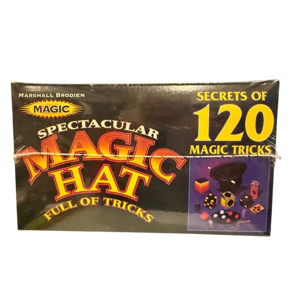NEW 1998 Harmony Toy Marshall Brodien's Magic Hat tricks kit collect game Rare - Picture 8 of 10